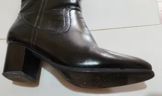 Stivali donna pelle neri n. 39