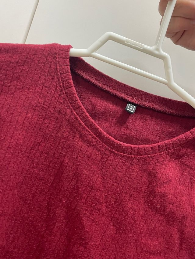 Conjunto burdeos talla S