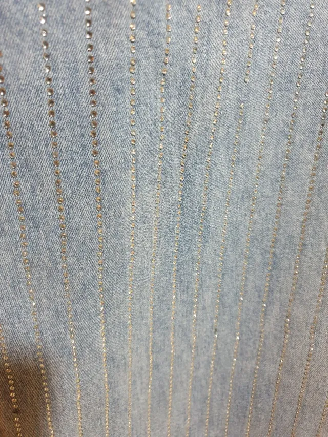 Pantalón vaquero mujer con brillos T/M