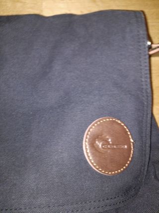 Bandolera de lona CHEREEKI azul marino