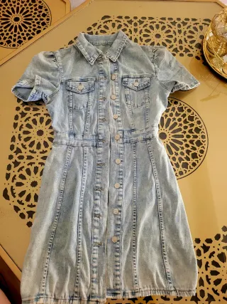 Vestido vaquero corto