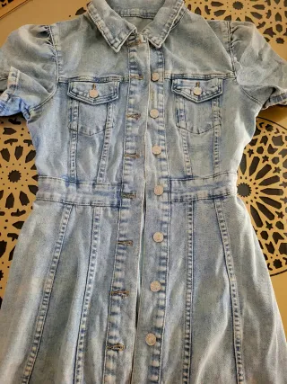 Vestido vaquero corto