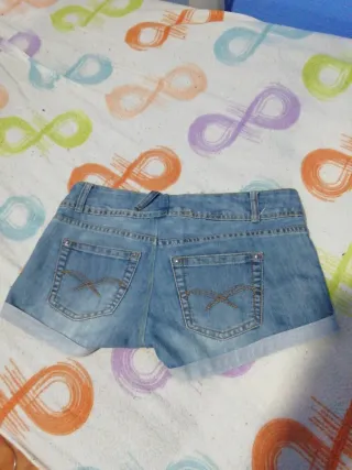 Pantalón corto vaquero mujer