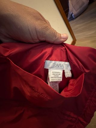 Chaqueta Zara Roja Talla M