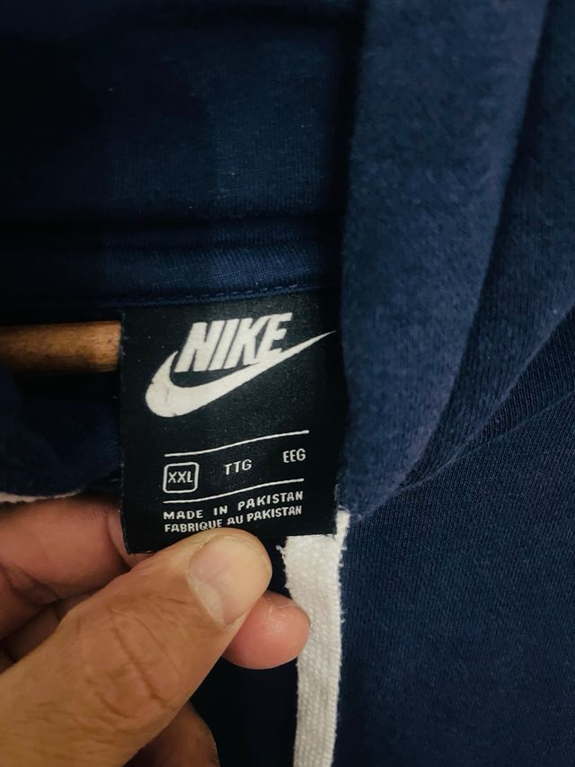 Sudadera Nike Azul con Logo