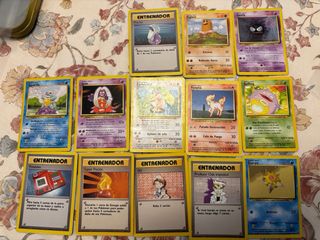 Lote Cartas Pokémon Base Set