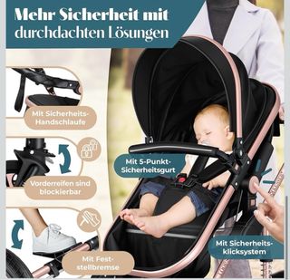 Carro bebé KESSER LOOPS + complementos