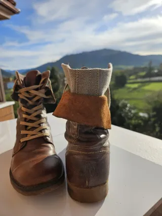 Botas de cuero T.40