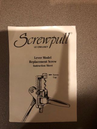 Screwpull professionale vintage Le Creuset