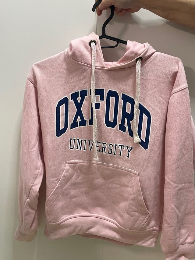 Sudadera Rosa Oxford University