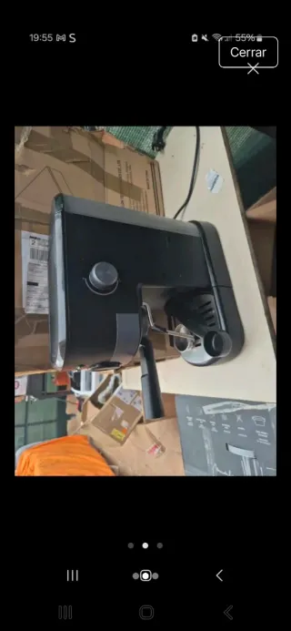 Cafetera Cecotec Negra