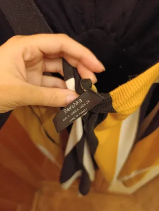 Mono Bershka Talla S Rayas