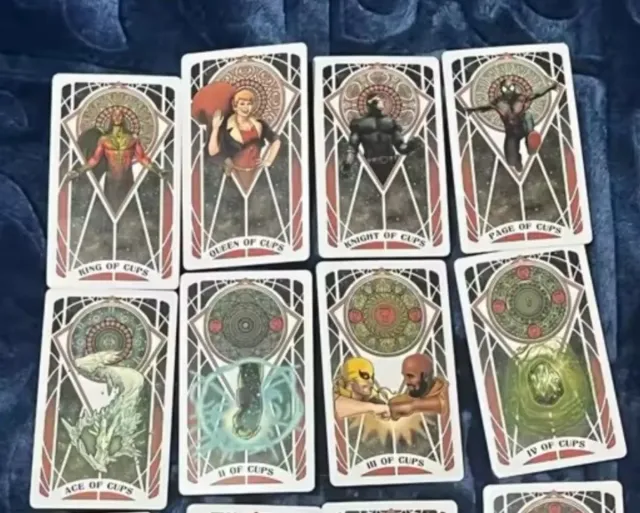 Tarot Marvel - Queen of Wands, Magician, World