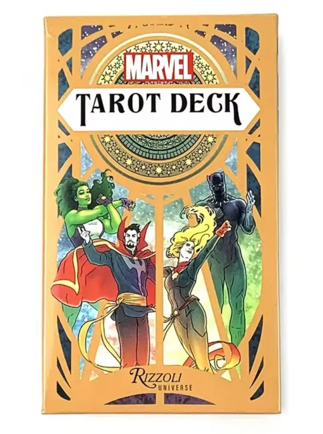 Tarot Marvel - Queen of Wands, Magician, World