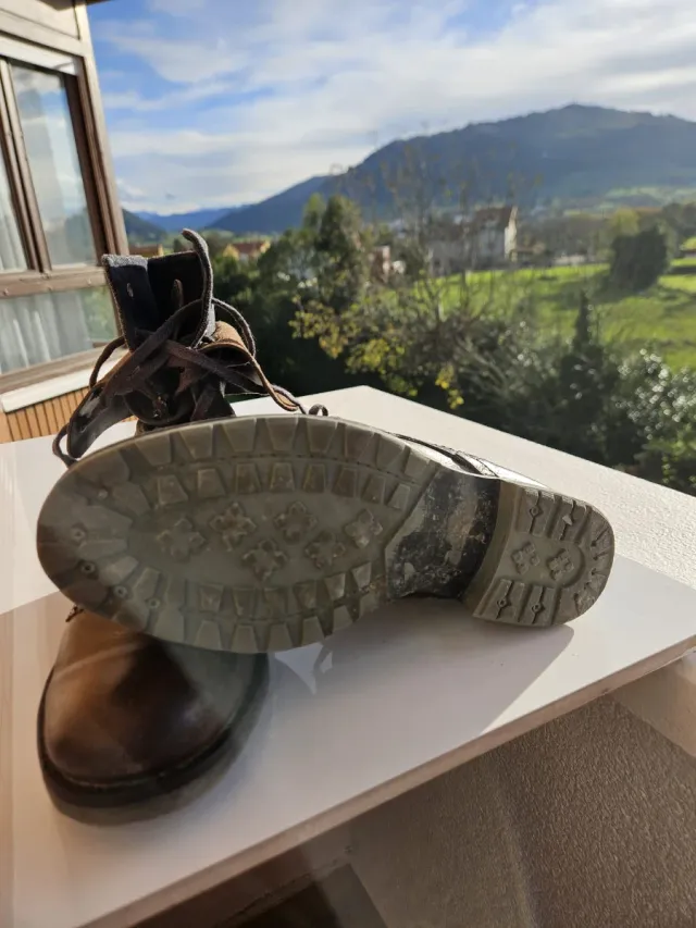 Botas T.40 Marrón y Multicolor