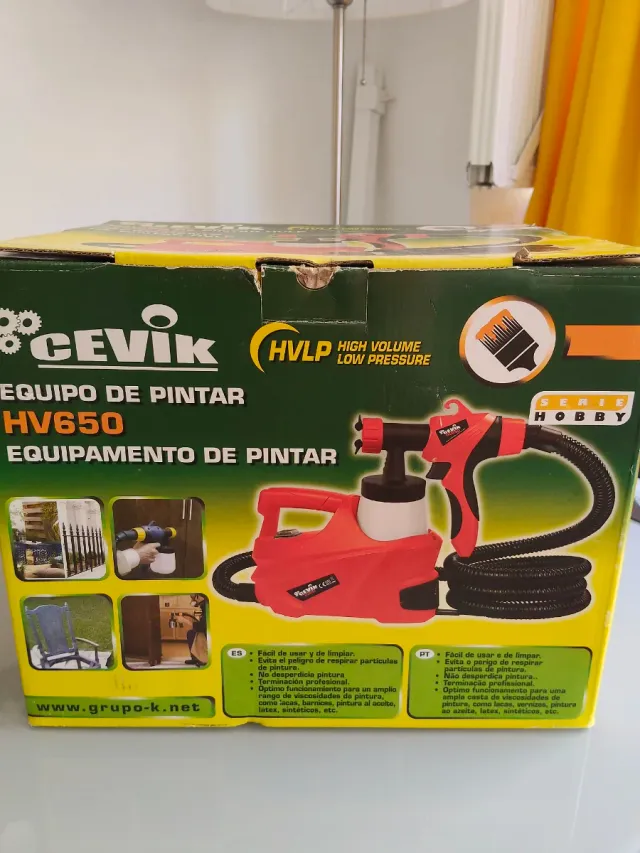 Pistola Pintura CEVIK HVLP HV650