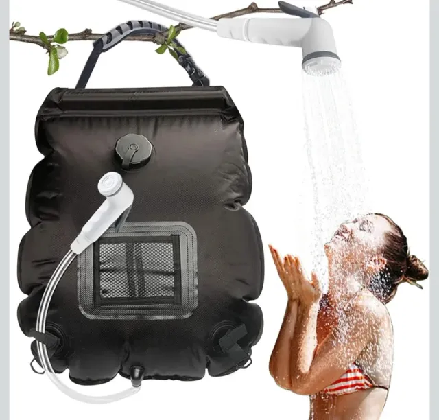 Bolsa Ducha Solar 20L Portátil Camping