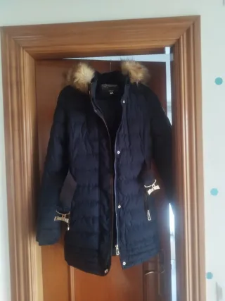 Abrigo acolchado Belstaff azul marino Talla S perf