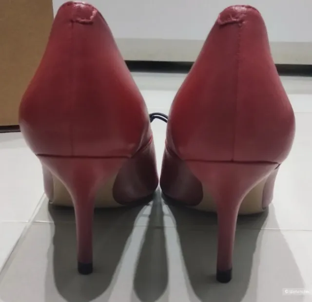 Tacones Zara Talla 37 rojo