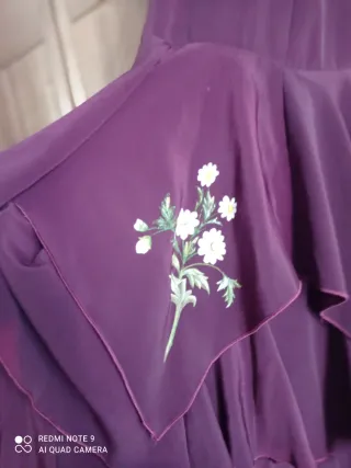 Traje Flamenca Morado Talla 44