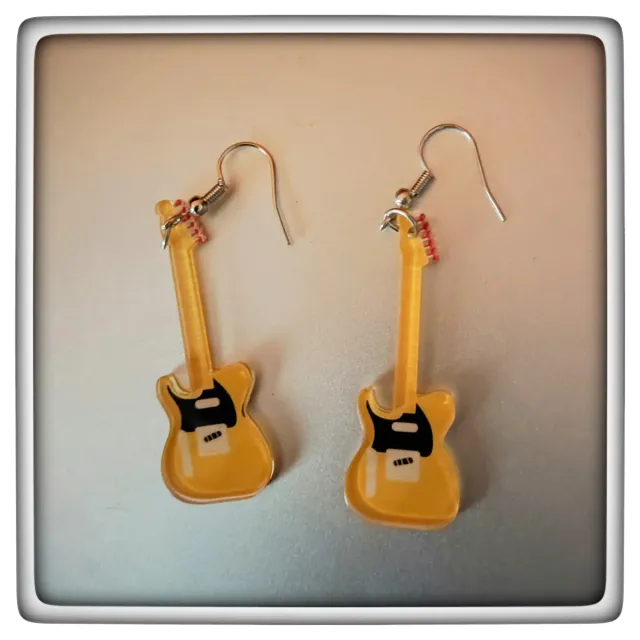 Pendientes Guitarra Eléctrica