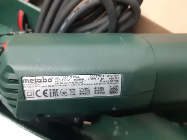 Amoladora Recta Metabo GEP 950 G PLUS