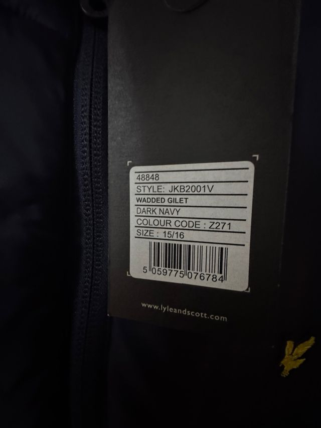 Chaleco Lyle & Scott Azul