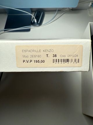 Alpargatas Kenzo Negras