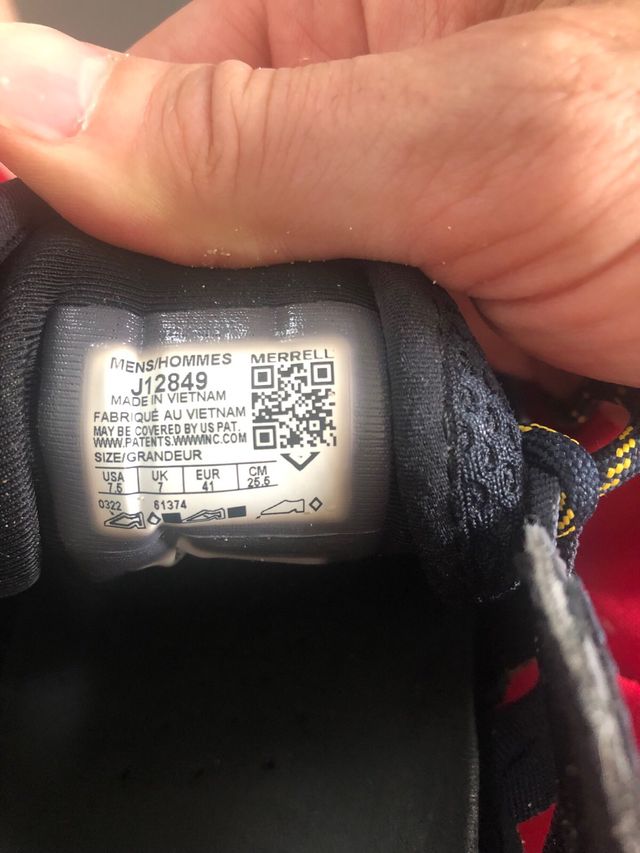 Zapatillas Merrell Azul/Gris