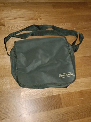 Bolso bandolera Springfield verde militar