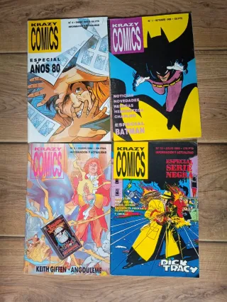 Lote revistas krazy comics