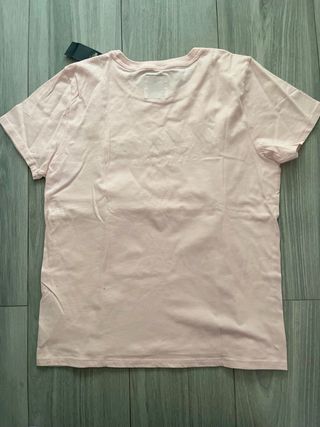Camiseta Hollister Rosa Talla L