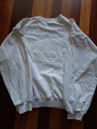 Sudadera Vintage Lacoste Blanca