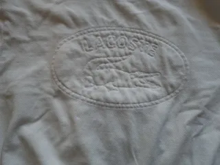 Sudadera Vintage Lacoste Blanca