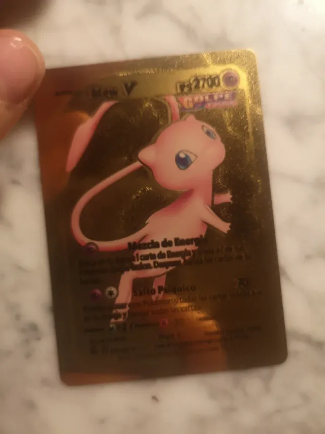 Carta Pokémon Glaceon V Edición Oro