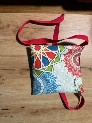 Bolso tela niña estampado mandala