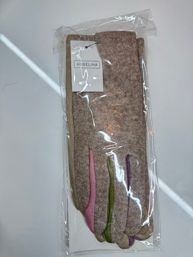 Bolso y gorro invierno tonos tierra