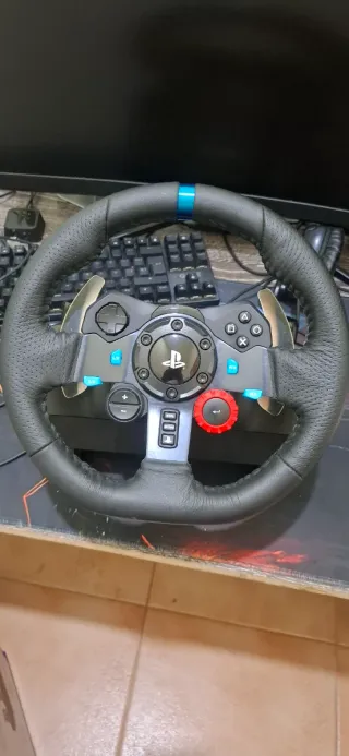 Volante Logitech + Pedales + Palanca