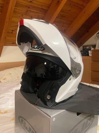 Casco Modular HJC i90 Pearl White Talla M