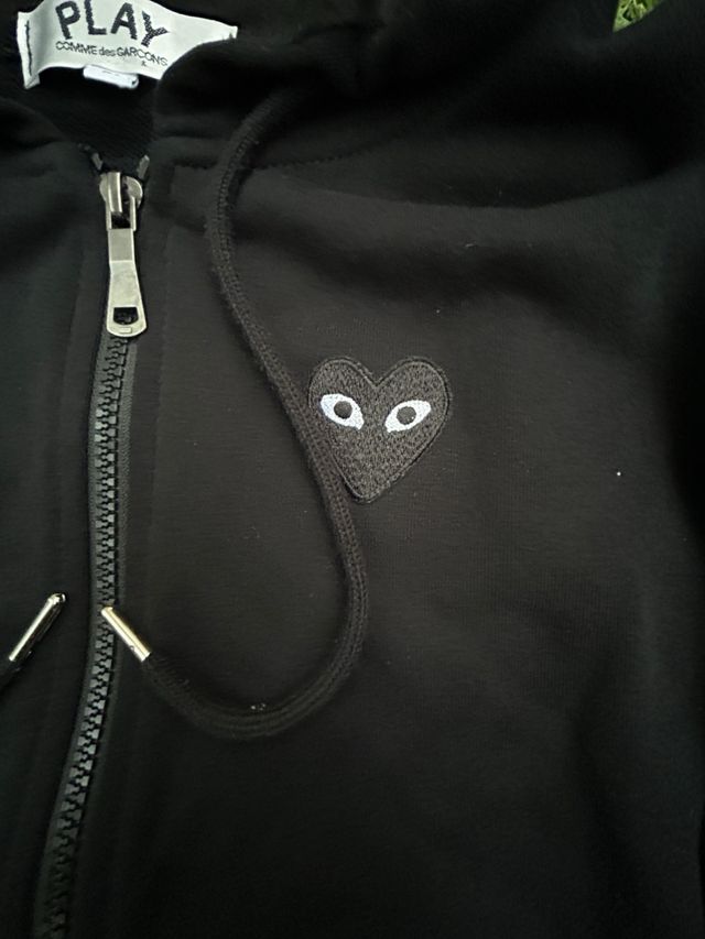 Sudadera Comme des Garçons PLAY Negra Talla M