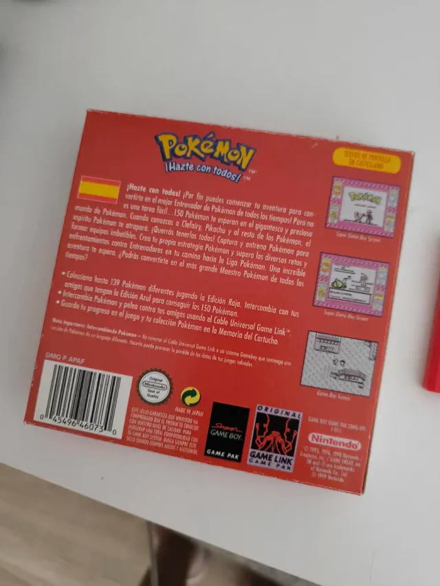 Pokémon Rojo Game Boy