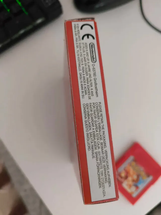 Pokémon Rojo Game Boy