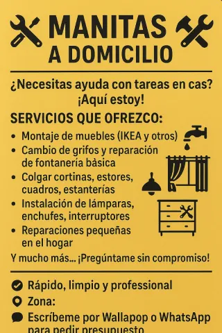 Manitas a domicilio!