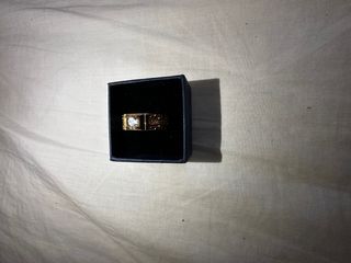 Anillo Moissanita Dorado