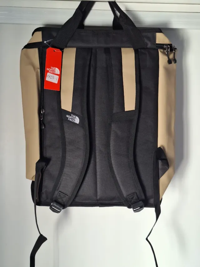Mochila The North Face Beige y Negra