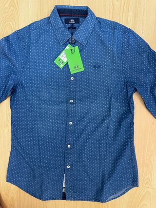 Camisa La Martina Azul Talla L
