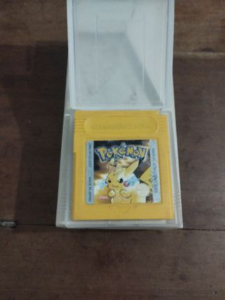Juego Game Boy Pokémon Amarillo
