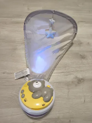 Proyector Cuna Chicco Oso y Luna