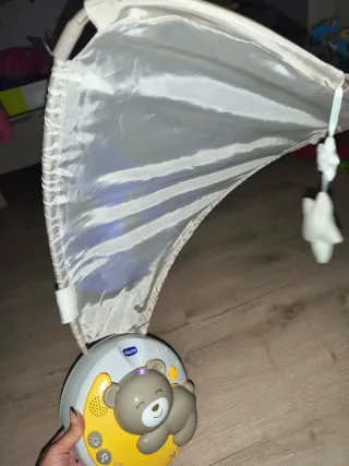 Proyector Cuna Chicco Oso y Luna