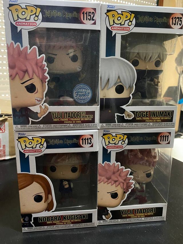 Pack 4 Funko Pop! Jujutsu Kaisen